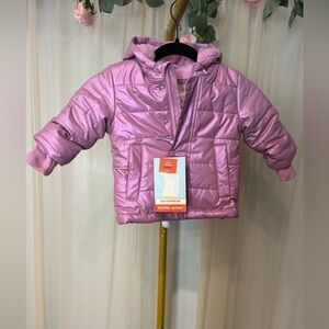 Cat & Jack Pink Puffer Jacket for Kids